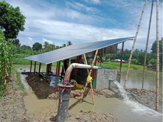 太阳能供电系统在沙湾市高标准农田建设项目自动化灌溉中的重要作